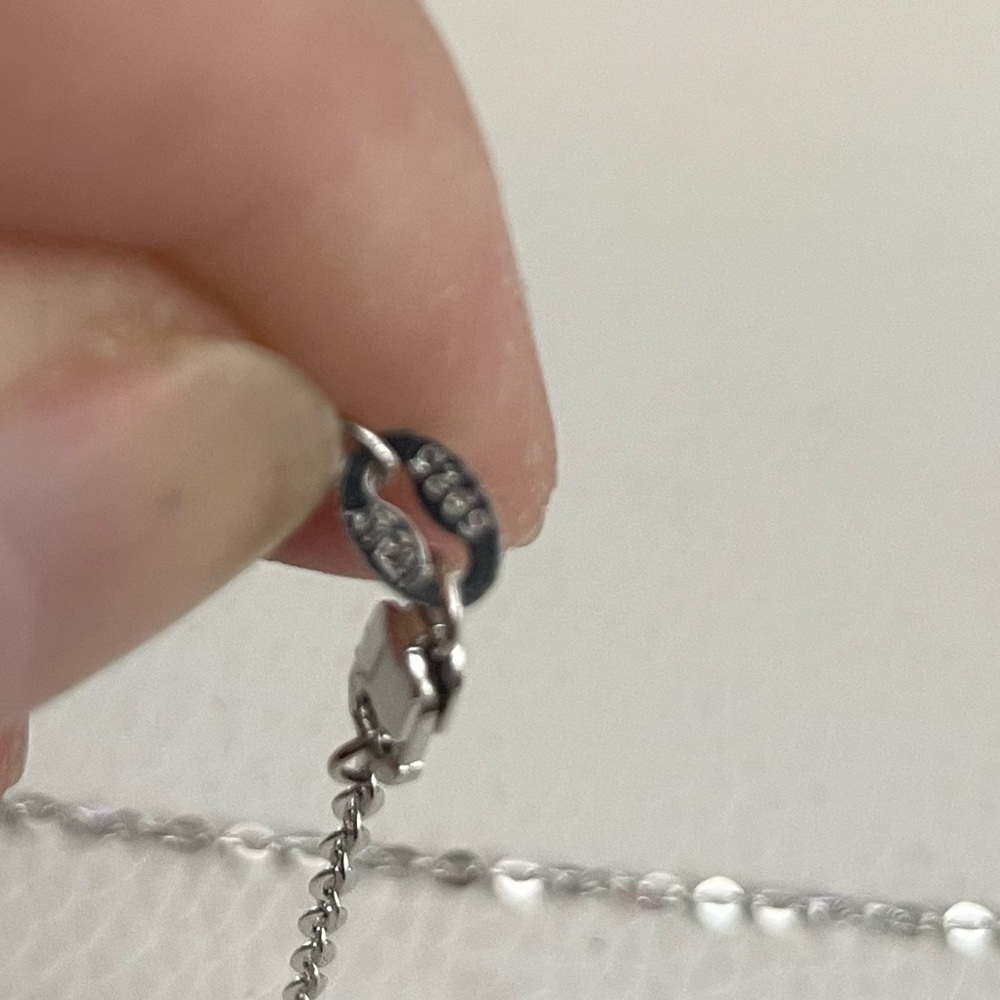 925 Sterling silver heart “love your puppy” necklace - Picture 3 of 7